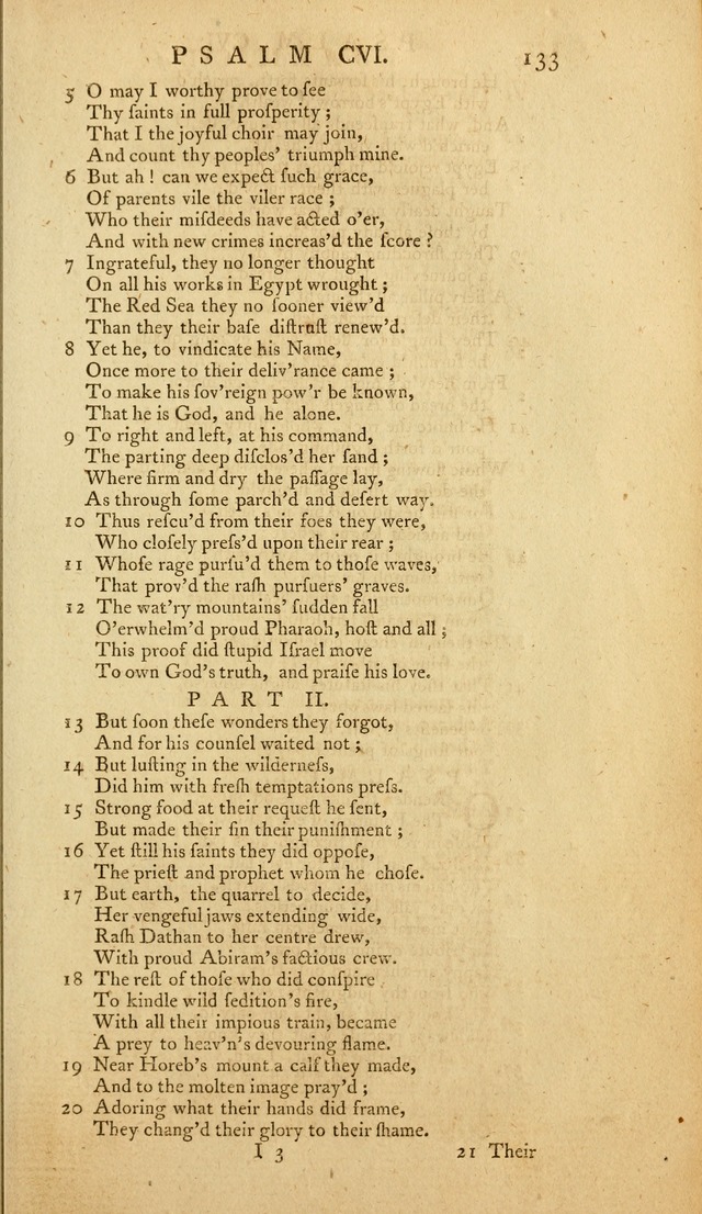 The Whole Book of Psalms: in metre; with hymns suited to the feasts and fasts of the church, and other occasions of public worship page 133