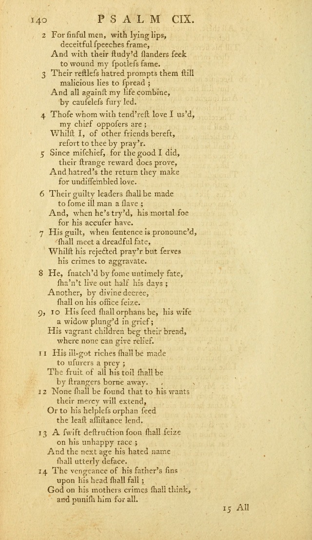 The Whole Book of Psalms: in metre; with hymns suited to the feasts and fasts of the church, and other occasions of public worship page 140