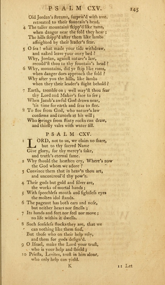 The Whole Book of Psalms: in metre; with hymns suited to the feasts and fasts of the church, and other occasions of public worship page 145