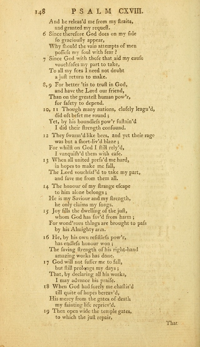 The Whole Book of Psalms: in metre; with hymns suited to the feasts and fasts of the church, and other occasions of public worship page 148