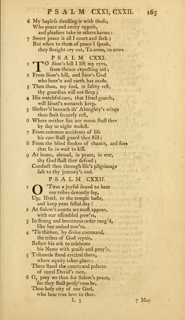 The Whole Book of Psalms: in metre; with hymns suited to the feasts and fasts of the church, and other occasions of public worship page 165