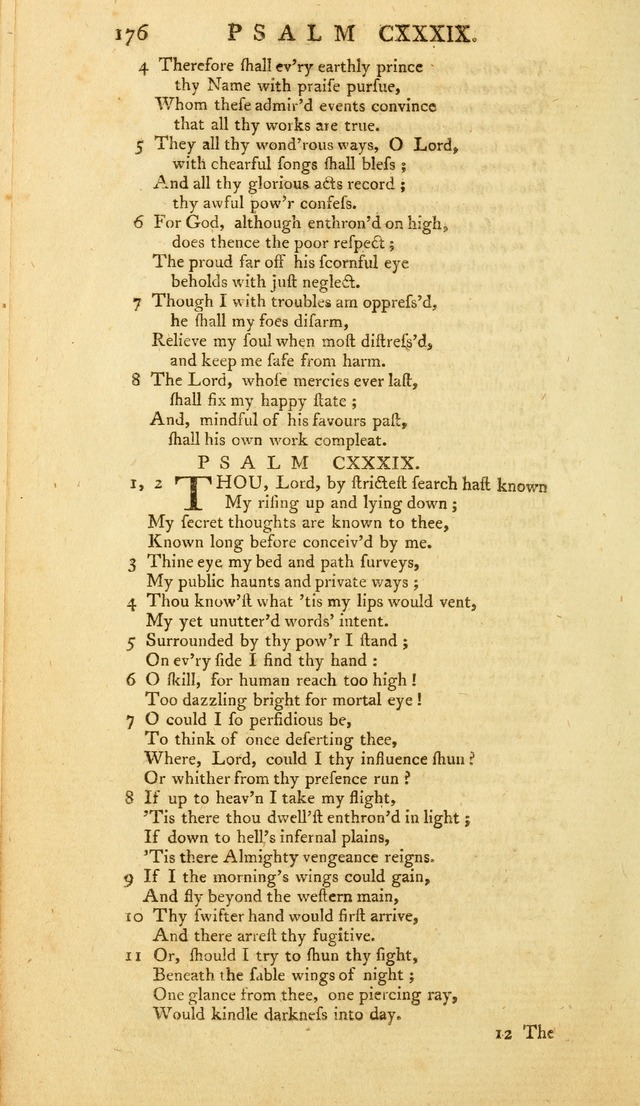 The Whole Book of Psalms: in metre; with hymns suited to the feasts and fasts of the church, and other occasions of public worship page 176