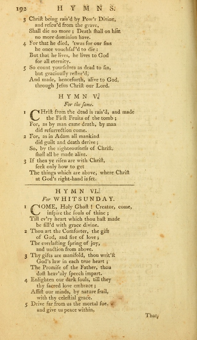 The Whole Book of Psalms: in metre; with hymns suited to the feasts and fasts of the church, and other occasions of public worship page 194