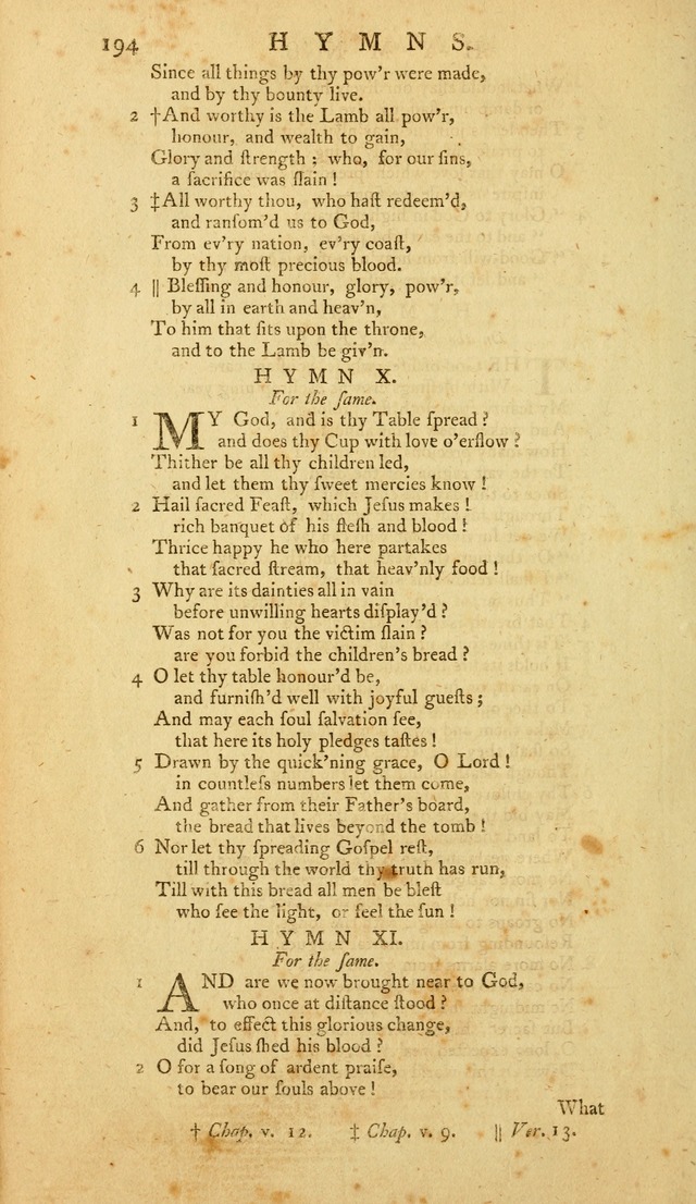 The Whole Book of Psalms: in metre; with hymns suited to the feasts and fasts of the church, and other occasions of public worship page 196