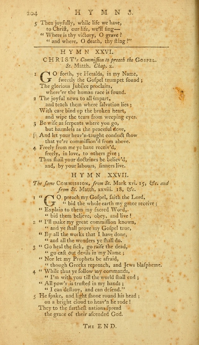 The Whole Book of Psalms: in metre; with hymns suited to the feasts and fasts of the church, and other occasions of public worship page 206