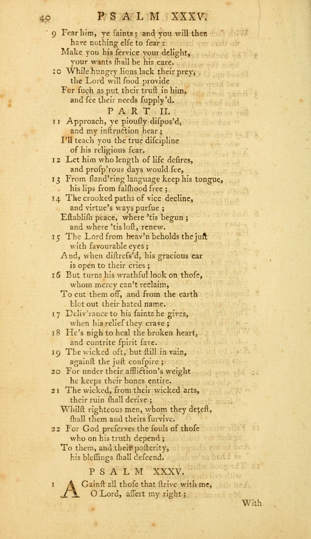 The Whole Book of Psalms: in metre; with hymns suited to the feasts and fasts of the church, and other occasions of public worship page 40