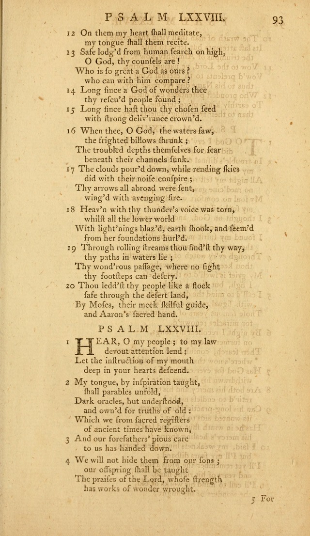 The Whole Book of Psalms: in metre; with hymns suited to the feasts and fasts of the church, and other occasions of public worship page 93