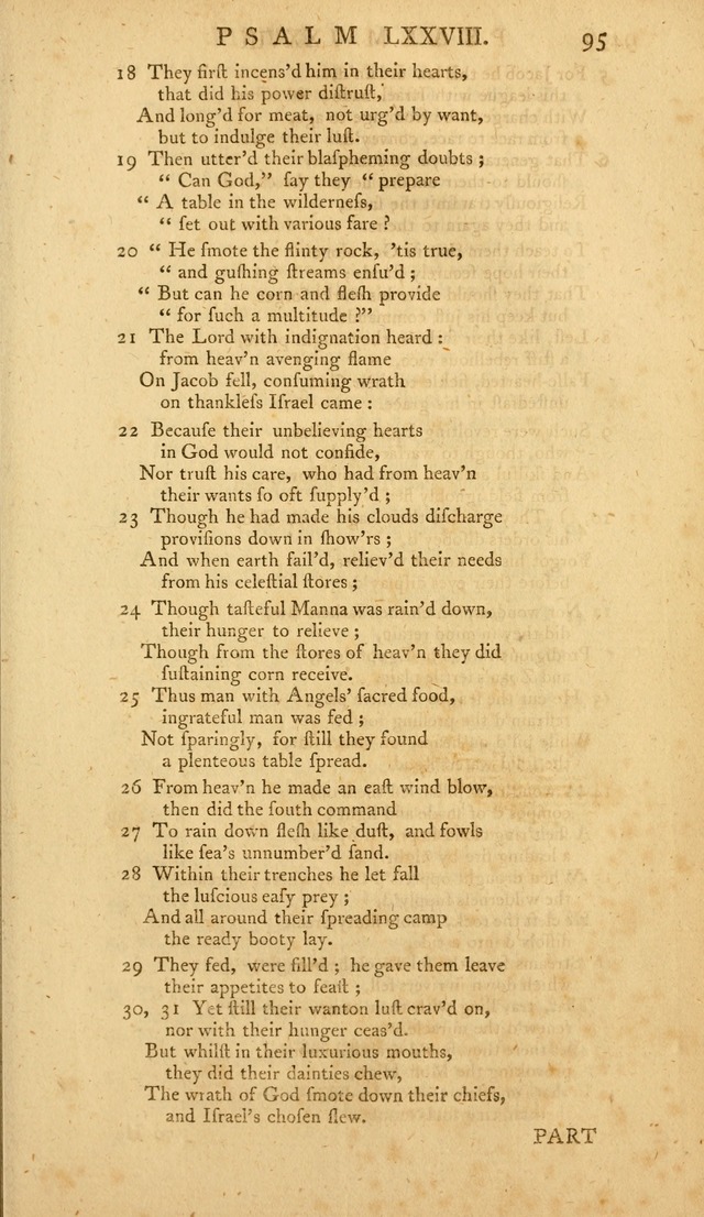 The Whole Book of Psalms: in metre; with hymns suited to the feasts and fasts of the church, and other occasions of public worship page 95