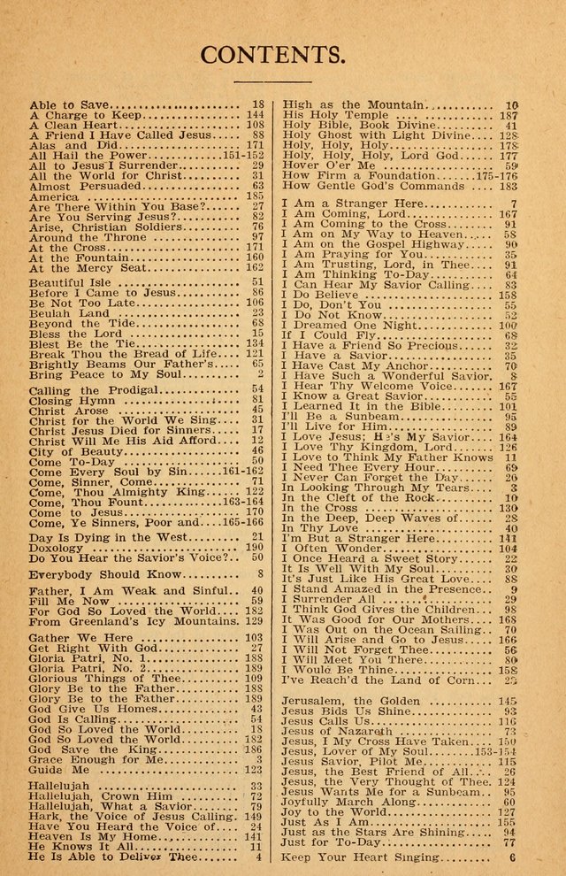 Winona Hymns: with Supplement page 190