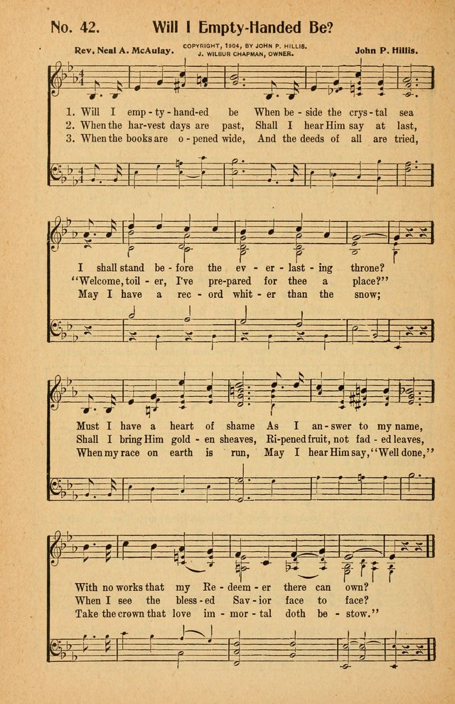 Winona Hymns: with Supplement page 43