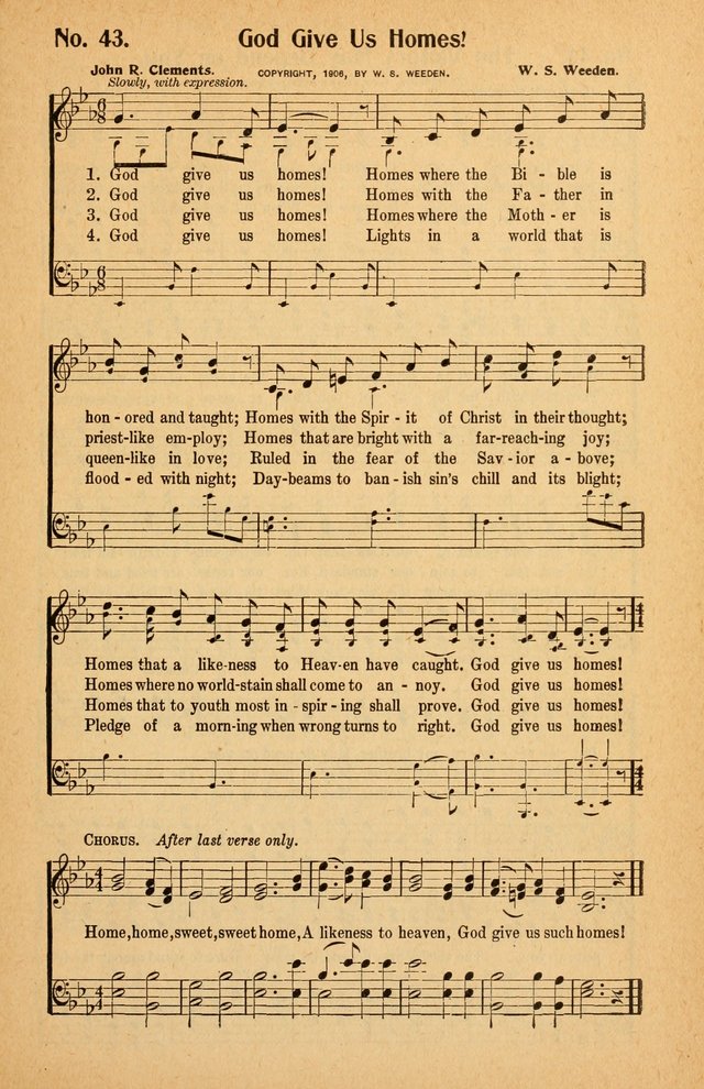 Winona Hymns: with Supplement page 44