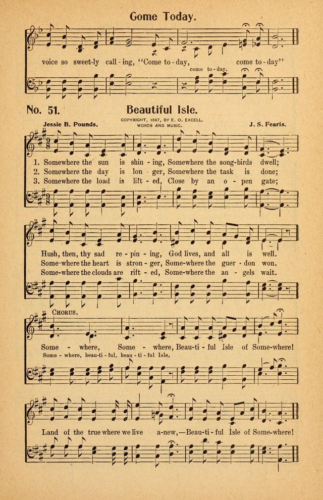 Winona Hymns: with Supplement page 52