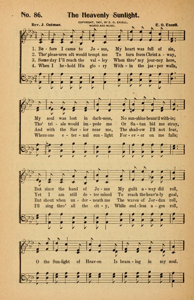 Winona Hymns: with Supplement page 87