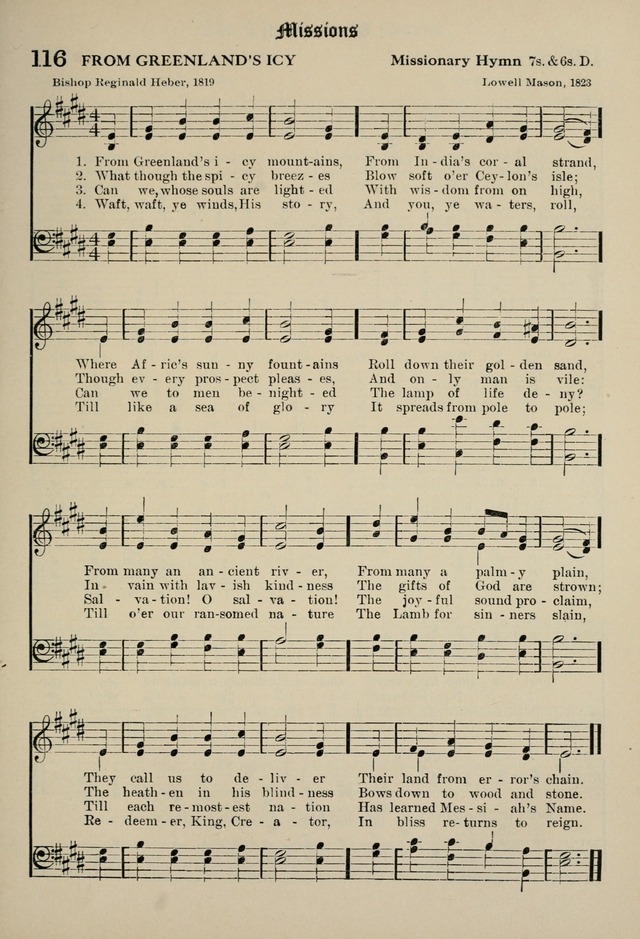 The Westminster Hymnal for congregational and social use and for the Sunday School page 112