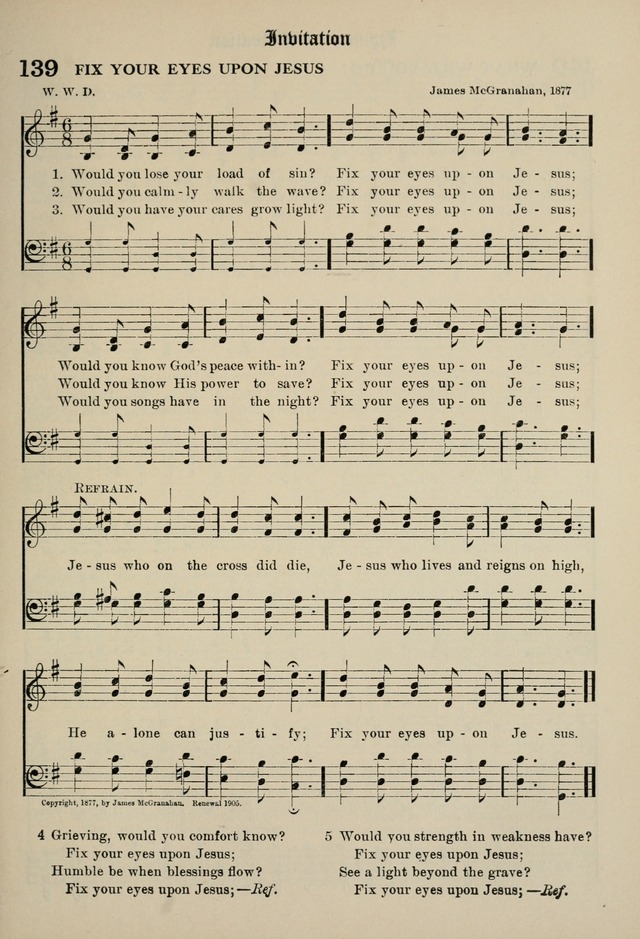 The Westminster Hymnal for congregational and social use and for the Sunday School page 134