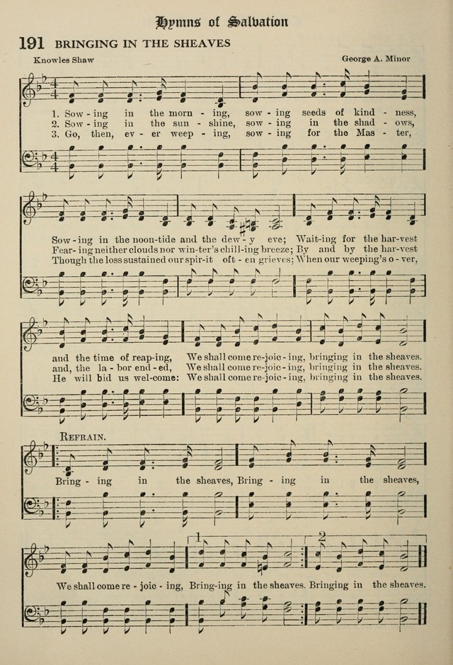 The Westminster Hymnal for congregational and social use and for the Sunday School page 185