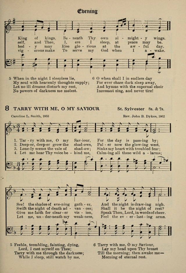 The Westminster Hymnal for congregational and social use and for the Sunday School page 22