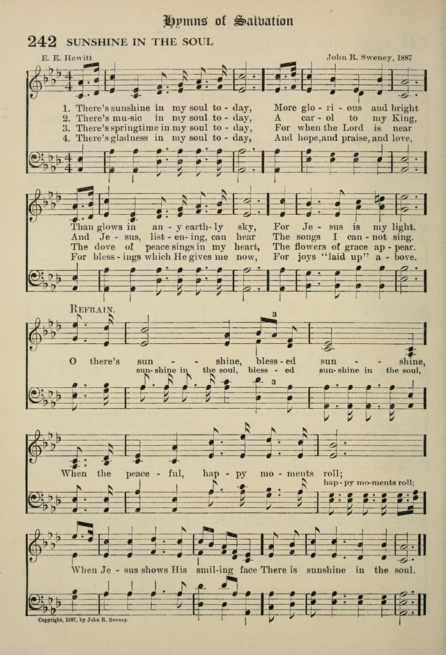 The Westminster Hymnal for congregational and social use and for the Sunday School page 227