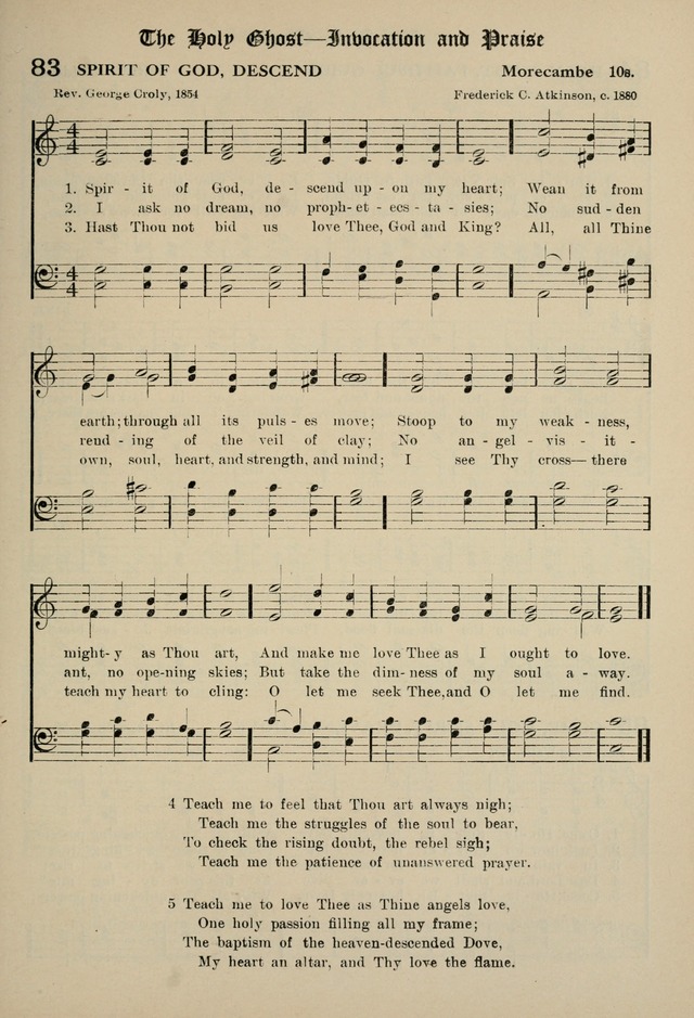 The Westminster Hymnal for congregational and social use and for the Sunday School page 88