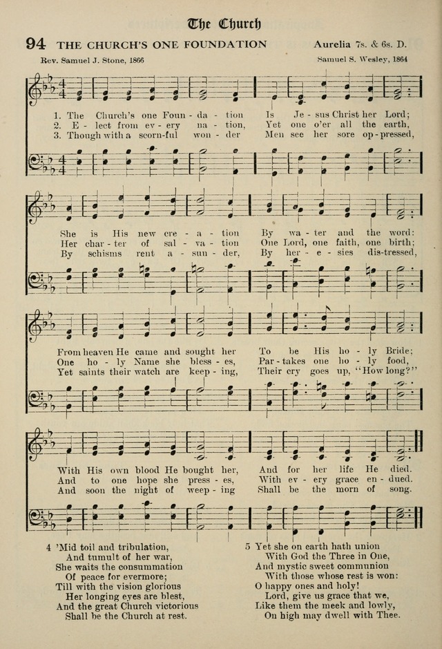 The Westminster Hymnal for congregational and social use and for the Sunday School page 95