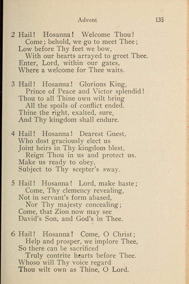 Wartburg Hymnal: for church, school and home page 135