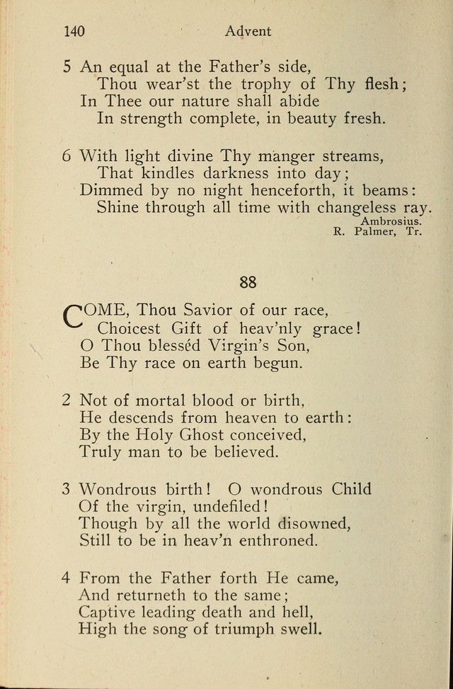 Wartburg Hymnal: for church, school and home page 140