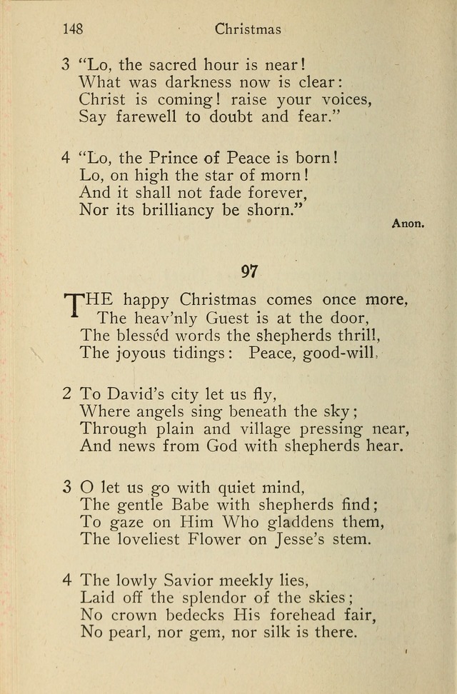 Wartburg Hymnal: for church, school and home page 148