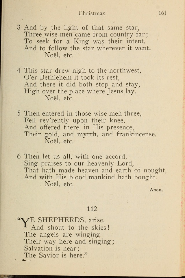 Wartburg Hymnal: for church, school and home page 161