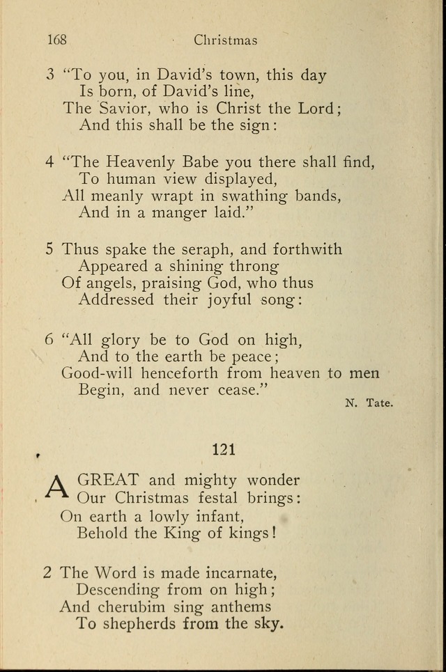 Wartburg Hymnal: for church, school and home page 168