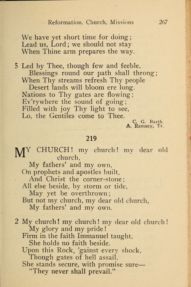 Wartburg Hymnal: for church, school and home page 267