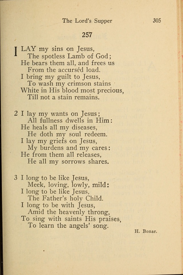 Wartburg Hymnal: for church, school and home page 305