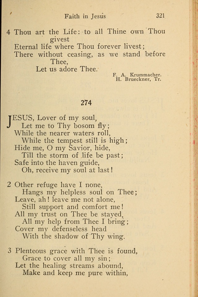 Wartburg Hymnal: for church, school and home page 321