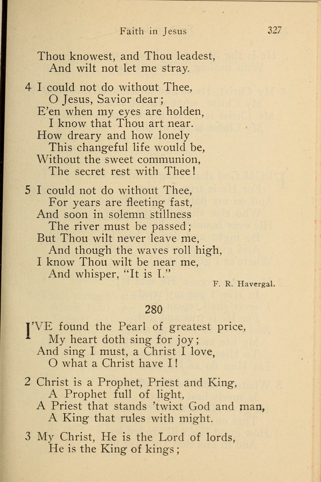 Wartburg Hymnal: for church, school and home page 327