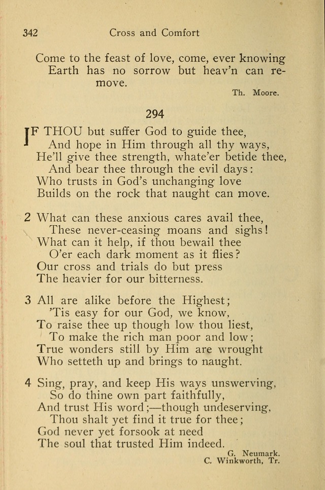 Wartburg Hymnal: for church, school and home page 342