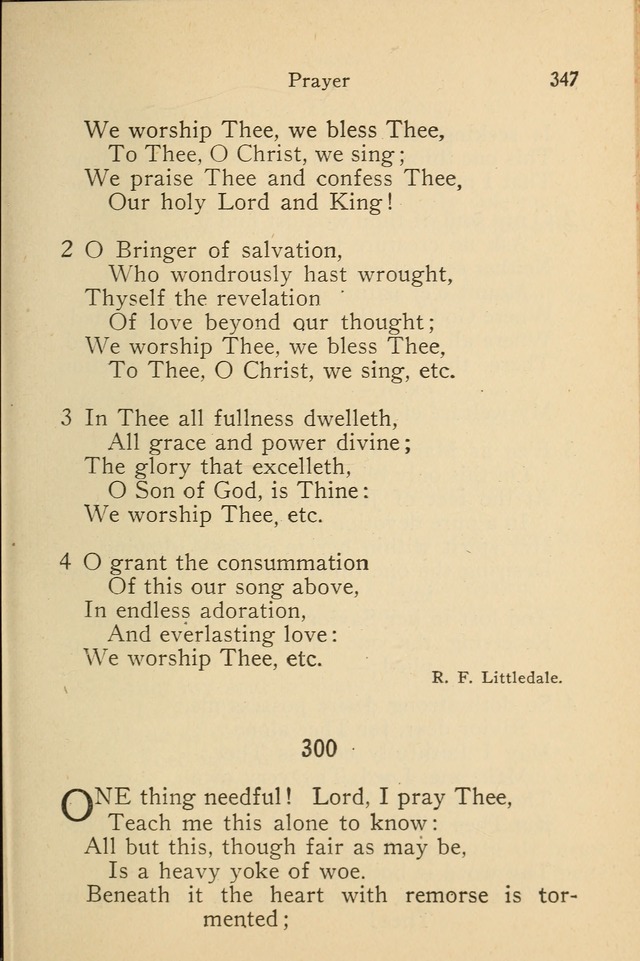 Wartburg Hymnal: for church, school and home page 347