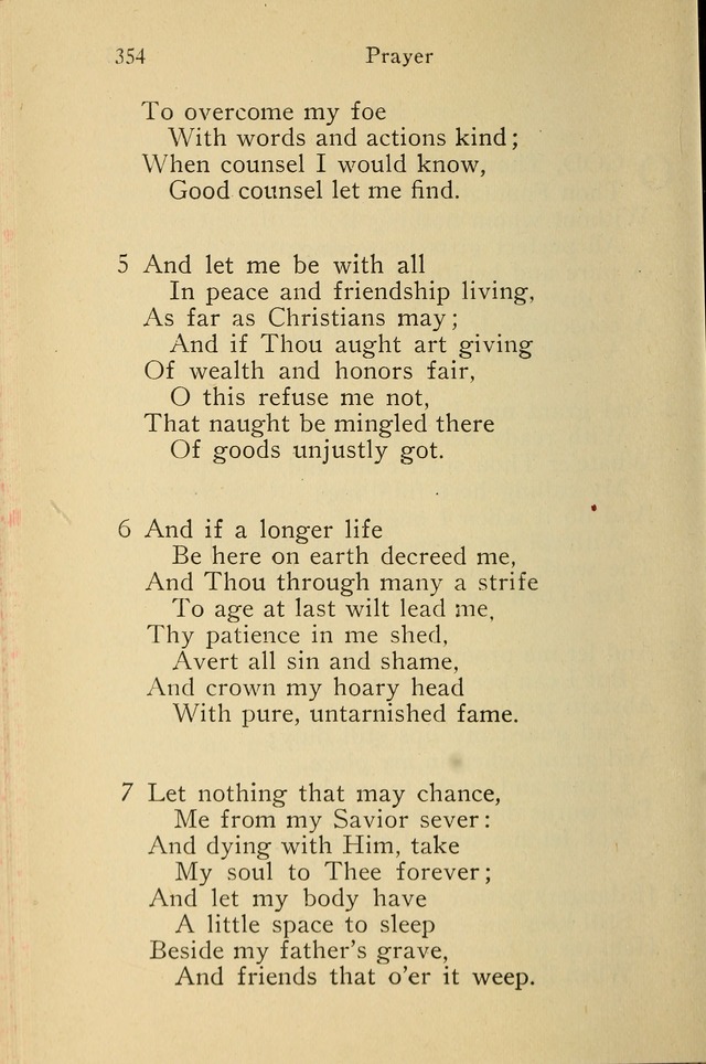 Wartburg Hymnal: for church, school and home page 354