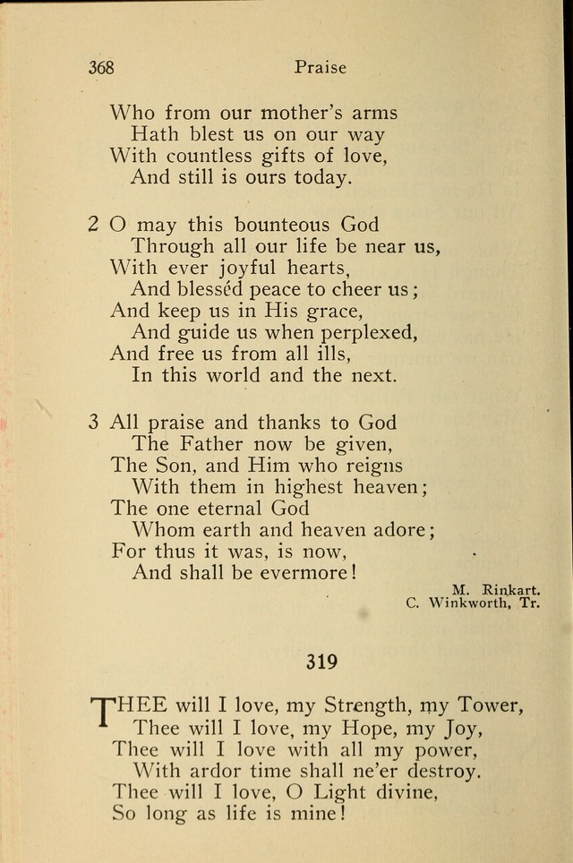 Wartburg Hymnal: for church, school and home page 368