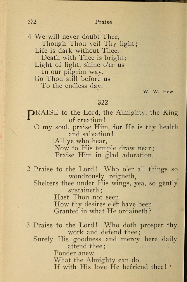 Wartburg Hymnal: for church, school and home page 372