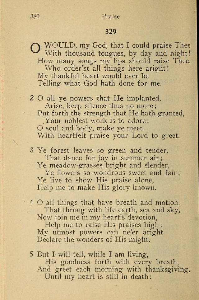 Wartburg Hymnal: for church, school and home page 380