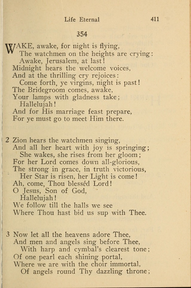 Wartburg Hymnal: for church, school and home page 411