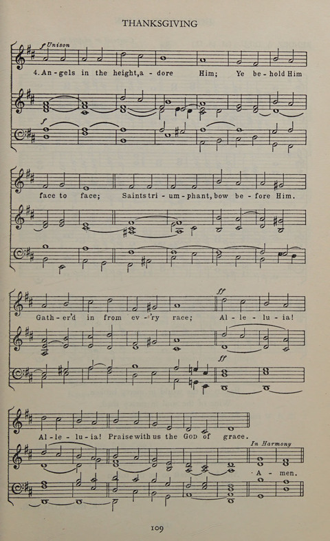 The Winchester Hymn Supplement: with Tunes page 109