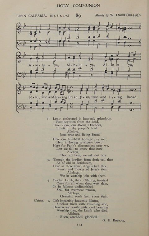 The Winchester Hymn Supplement: with Tunes page 114