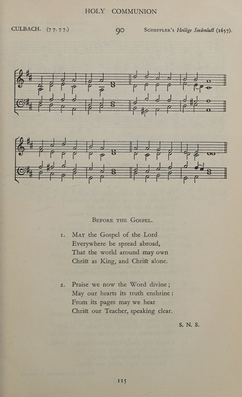 The Winchester Hymn Supplement: with Tunes page 115