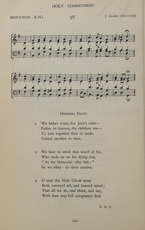 The Winchester Hymn Supplement: with Tunes page 122