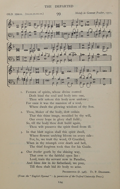 The Winchester Hymn Supplement: with Tunes page 124