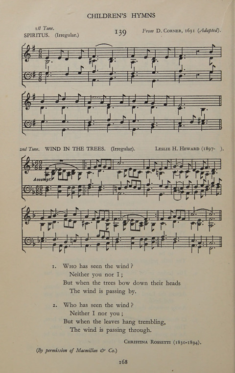 The Winchester Hymn Supplement: with Tunes page 168