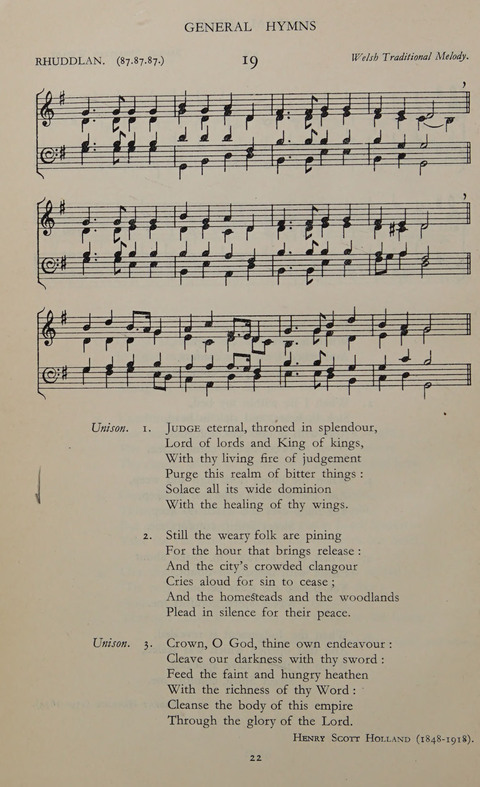 The Winchester Hymn Supplement: with Tunes page 22