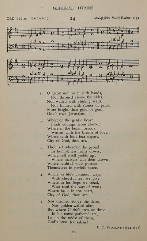 The Winchester Hymn Supplement: with Tunes page 28