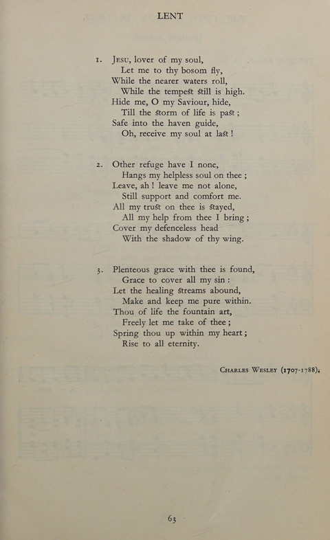 The Winchester Hymn Supplement: with Tunes page 63