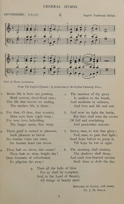 The Winchester Hymn Supplement: with Tunes page 7